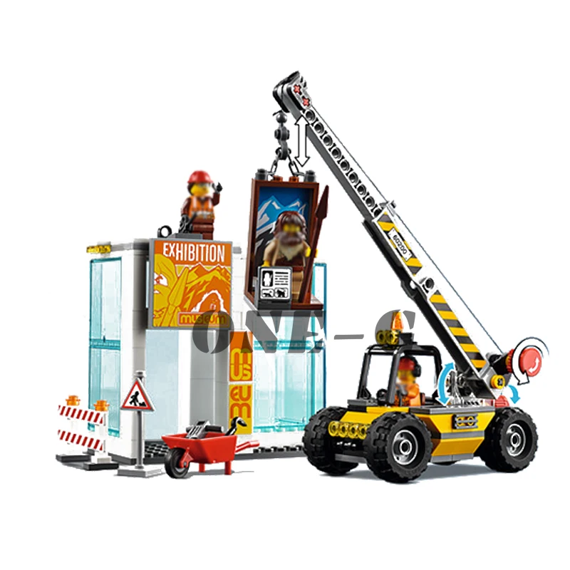 Строительные блоки Столичный город 02114 1356 шт. Совместимость с lego City 60200 кирпичи