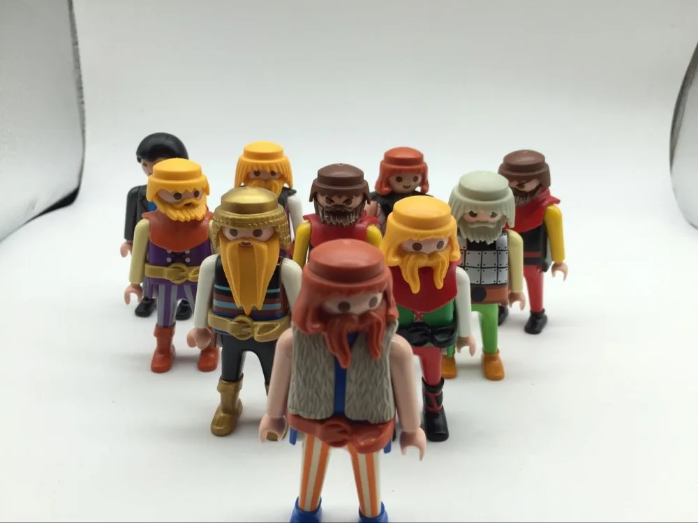 Немецкие оригинальные случайно отправленные куклы Playmobil экшн игрушки фигурки
