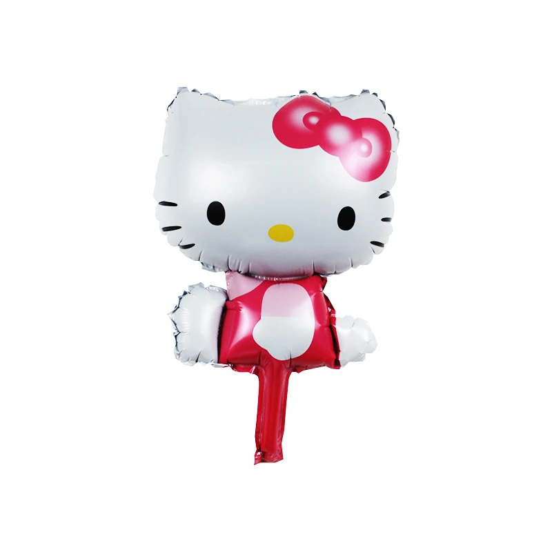 KUAWANLE 100 шт./лот мини воздушный шар Hello Kitty мультяшный Кот KT фольгированные