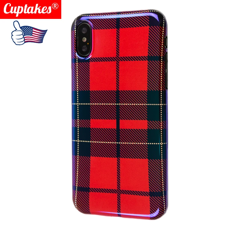 Cuptakes Роскошный Глянцевый Мягкий силикон IMD чехол для iPhone 6 6S 7 8X10 крышка милый
