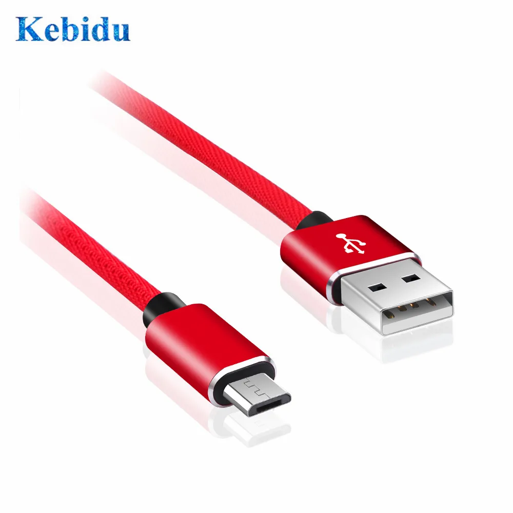 Кабель Micro USB KEBIDU 2 1 А кабель для быстрой зарядки и синхронизации данных Samsung Huawei