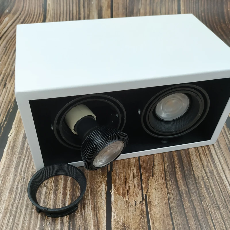 Светодиодный двойной точечный потолочный светильник s сменный светодиодный GU10 5