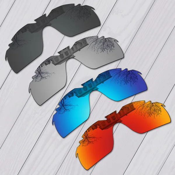 E.O.S поляризованные улучшенная замена линз для Oakley Radarlock XL Солнцезащитные очки с отверстиями-множественный выбор - Цвет линз: 4 Pieces