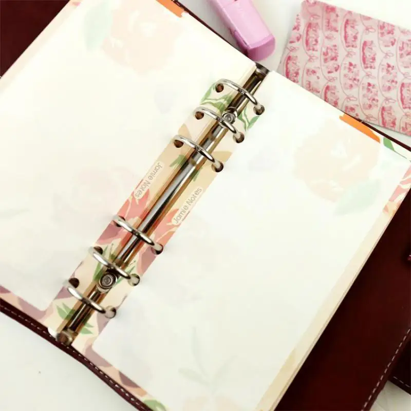 Роскошная розовая кружевная внутренняя бумага Джейми нот A56 для Filofax блокнот Dokibook