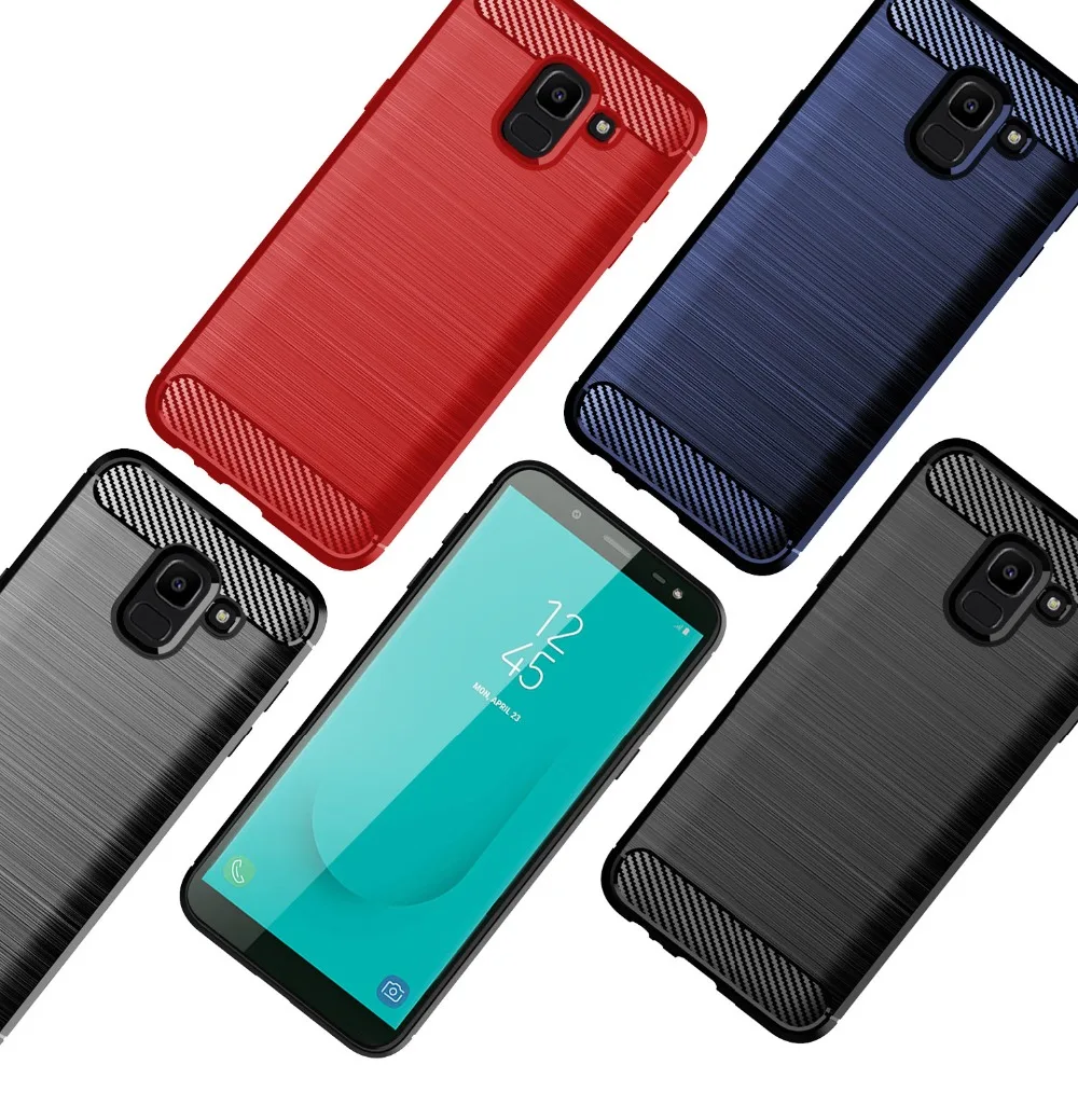 Чехол из ТПУ для Samsung Galaxy J4 J6 J7 J8 J5 J3 J2 Pro Plus Prime Duo 2018 2017 ультратонкий резиновый