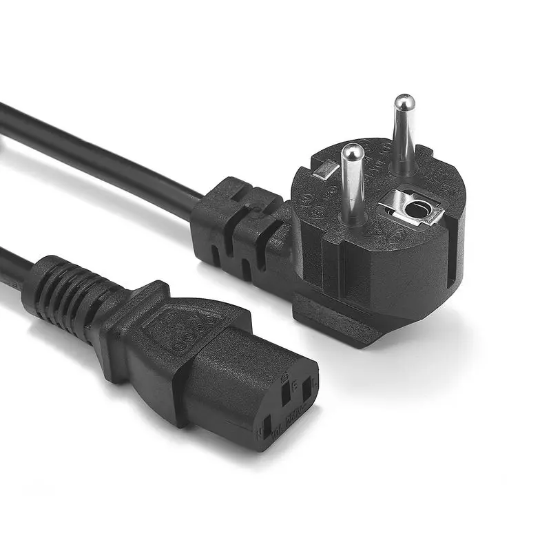 150 шт Европейский шнур питания Евро IEC C13 Мощность кабель 1 5 м 5ft 18AWG 0 75 мм для