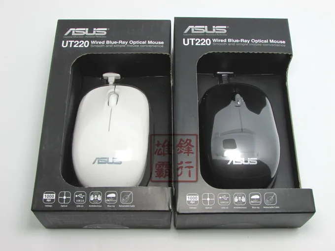 Ноутбук ASUS mouse UT220 проводная мышь телескопическая оптическая игровая USB мышь