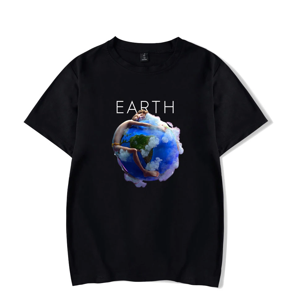 Женская футболка в стиле хип хоп LIL DICKY earth летняя с коротким рукавом уличная мода