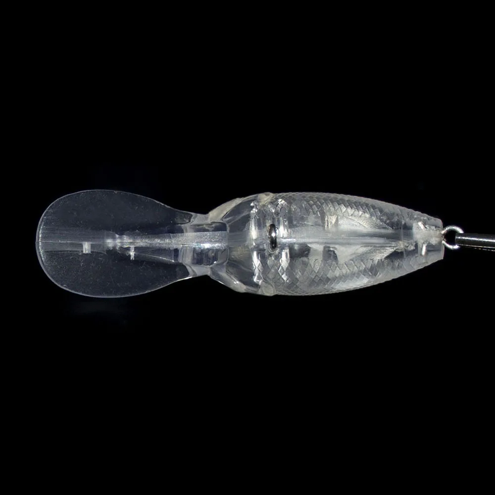 10 шт Пустые твердые приманки тела Crankbait 37 мм неокрашенные рыболовные затычки