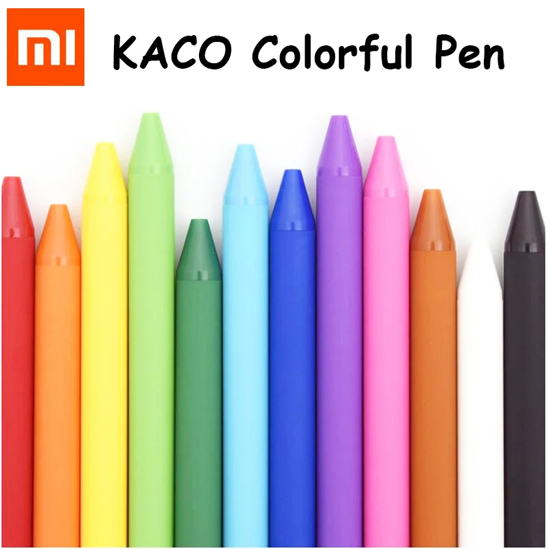 Оригинальная ручка Xiaomi Kaco 0 5 мм авторучка для подписи красочная чернильная