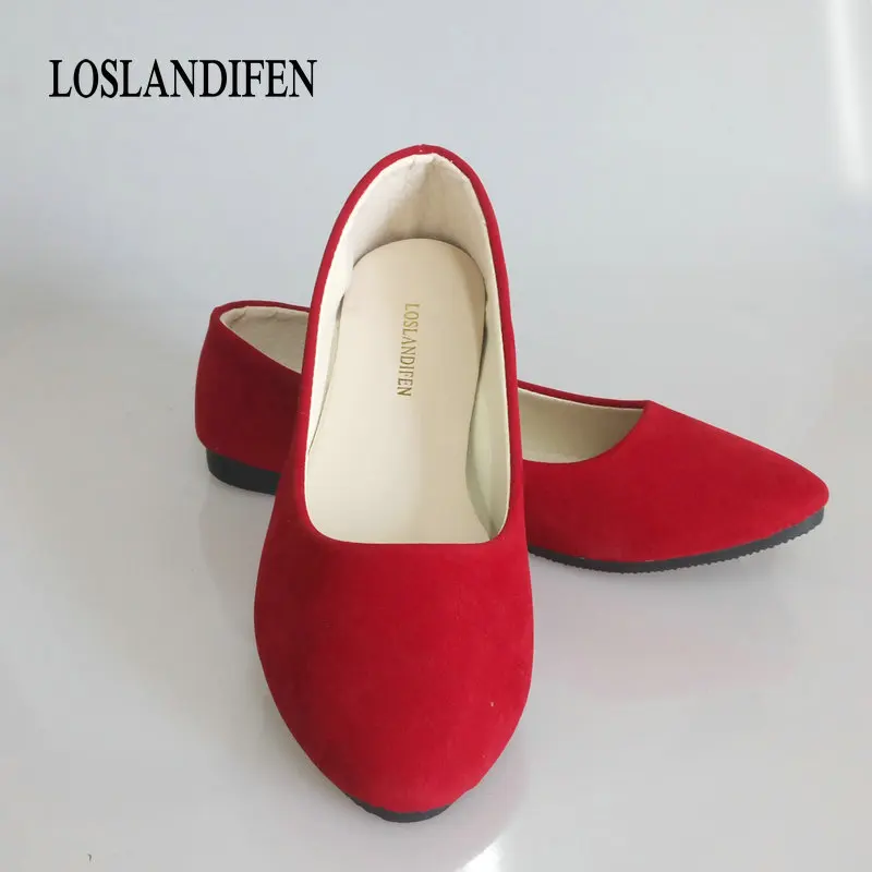 Лидер продаж женская обувь замшевая на плоской подошве Новая модная Zapatillas Mujer