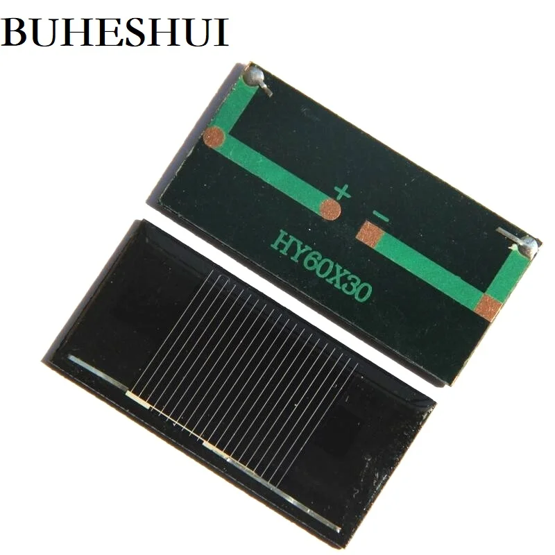 BUHESHUI 0 15 Вт 5 В 300 мА мини солнечная панель модуль солнечных элементов DIY игрушка