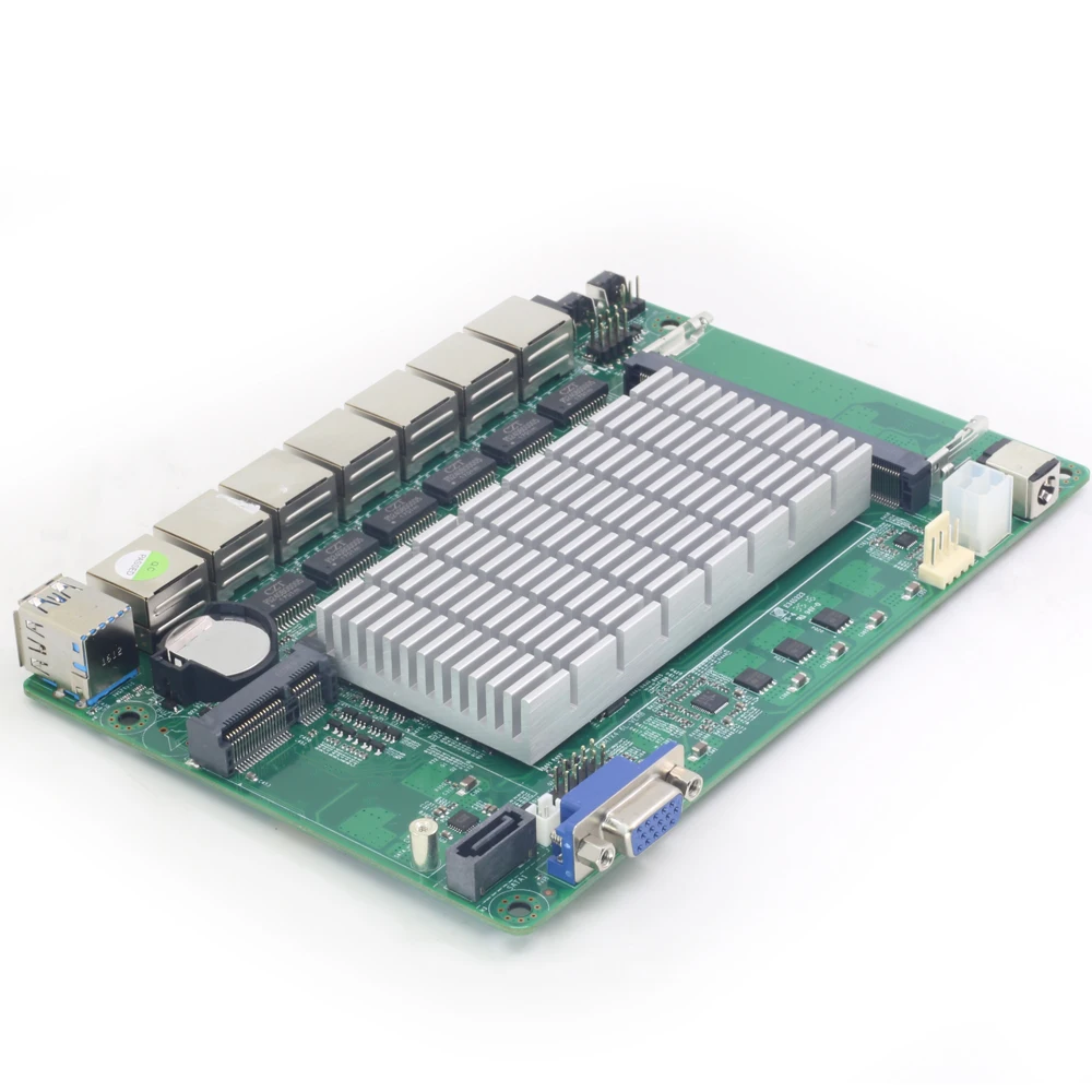 Маршрутизатор брандмауэра Mini ITX Motheboard с процессором Intel Celeron 1037U 6 LAN 1000 Мбит/с Gigabit Ethernet портами Pfsense ROS