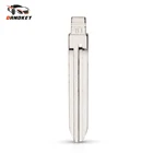 Одуванчик Тип 81 # металлическая пустая раскладная Складная KD дистанционная НЕОБРАБОТАННАЯ замена лезвия для Geely ENGLONCAR универсальная NO.81 ключ лезвие