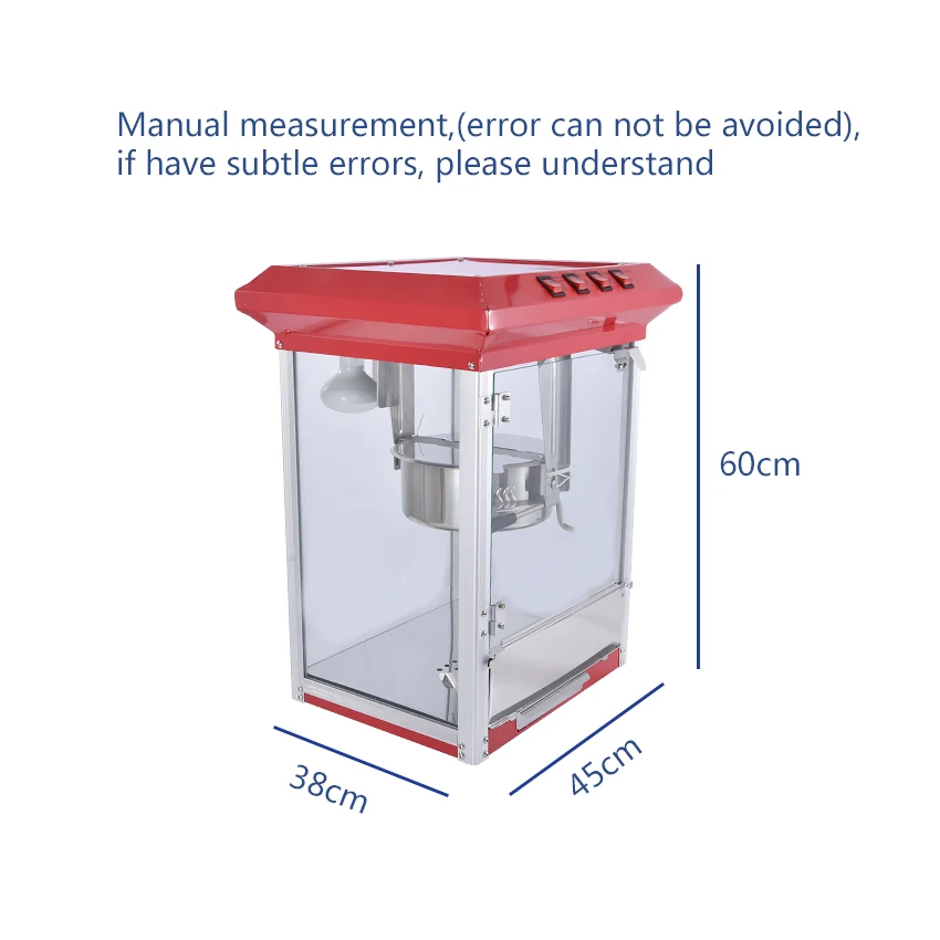 Электрическая машина для приготовления попкорна Коммерческая автоматическая
