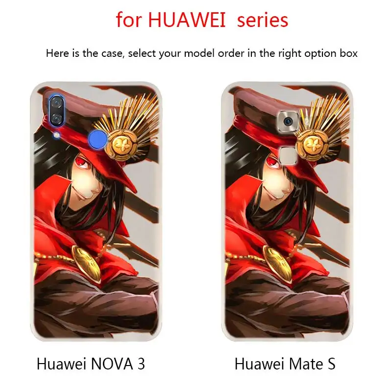 Аниме чехлы для телефонов Fate Oda Nobunaga Huawei Mate 30 20 10 Lite Pro Мягкий силиконовый чехол Y9