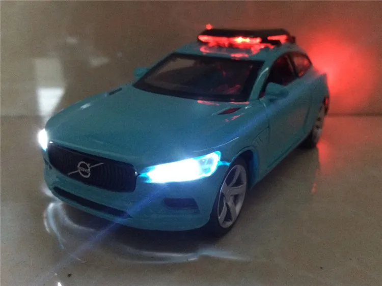 Высокая модель автомобиля, 1:32 Масштаб сплава оттягивать назад VOLVO XC автомобиль, 4 открытой двери