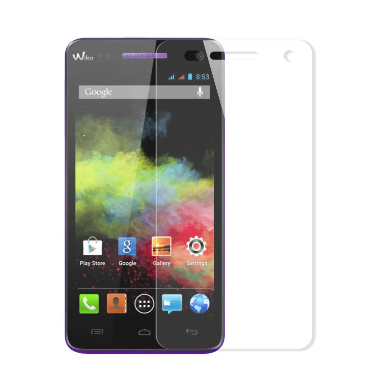 Высокое Качество 9 H 2.5D Закаленное Стекло Для wiko радуга 5.0 inch Протектор Экрана
