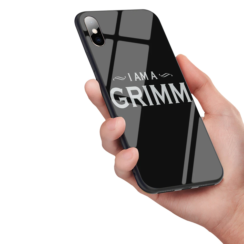 Мягкий чехол из закаленного стекла Lavaza Grimm для iPhone 6 6S 7 8 Plus 5 5S SE XR X XS 11 Pro MAX |