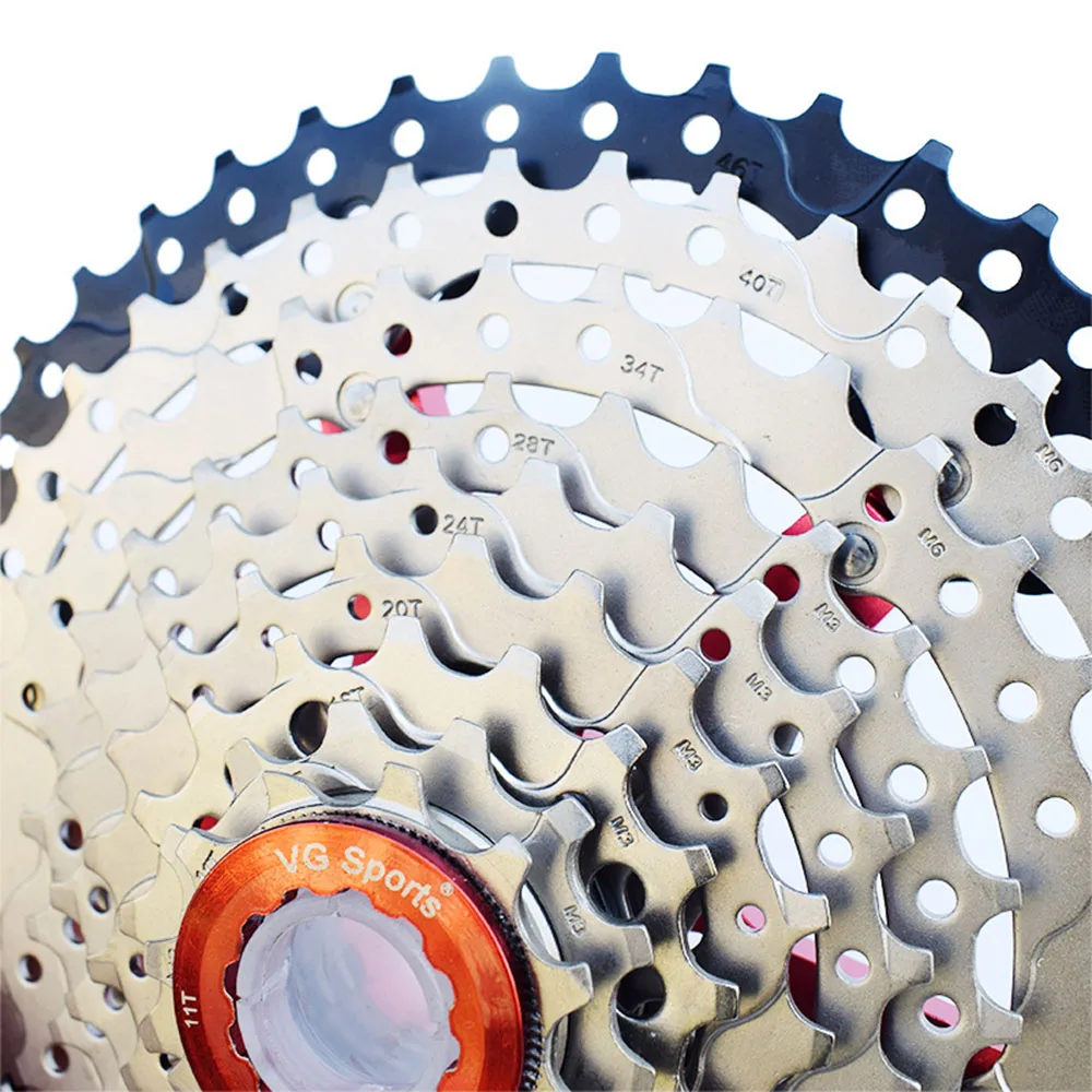 Дорожный велосипед Cassete маховик 9 велоцидады 11-46T горный кассеты Freewheel скорость 46T