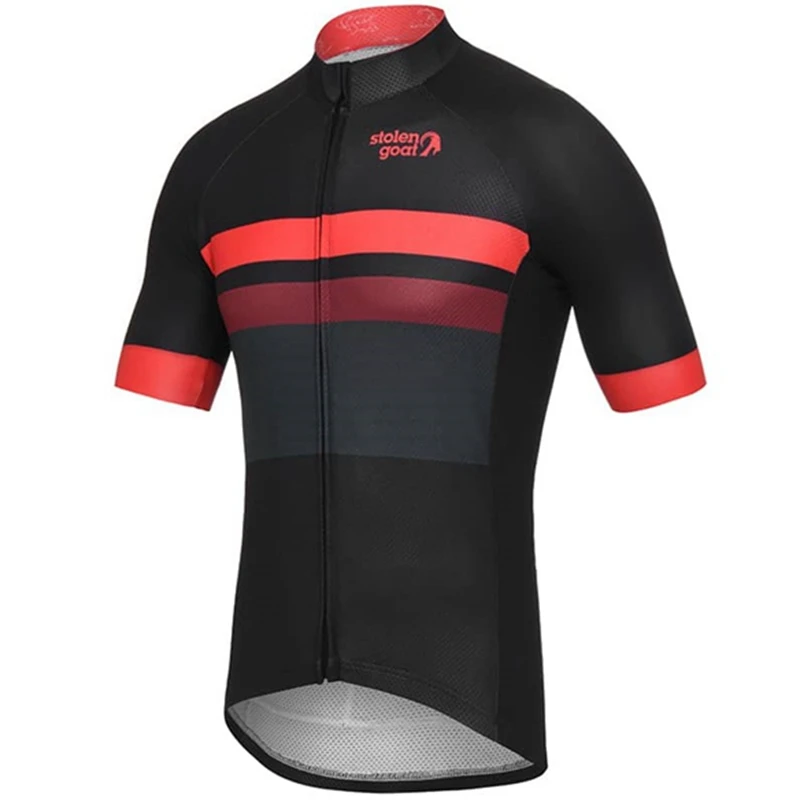 Украденный козел Велоспорт Джерси 2019 Лето дышащий короткий рукав для мужской