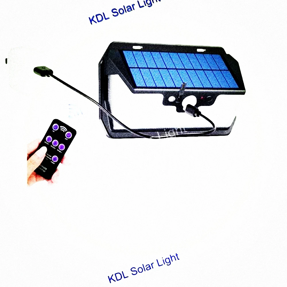 Новый 55 светодиодов солнечный светильник на открытом воздухе 3 боковой ing usb порт