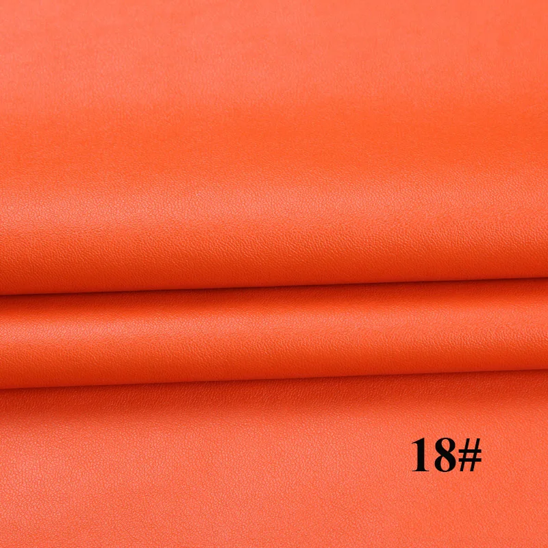 Meetee 50x137 см Pu искусственная кожа ткань мягкая искусственная кожа для шитья DIY Швейные Брюки Одежда Аксессуары AP480 - Цвет: 18