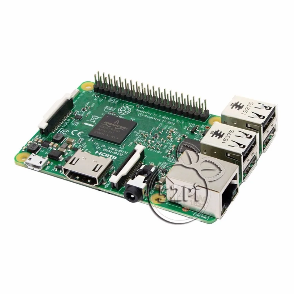 52Pi 2017 Raspberry Pi 3 комплекта с 10.1 &quot1366*768 ЖК-дисплей Мониторы + 5 В 2.5A США/