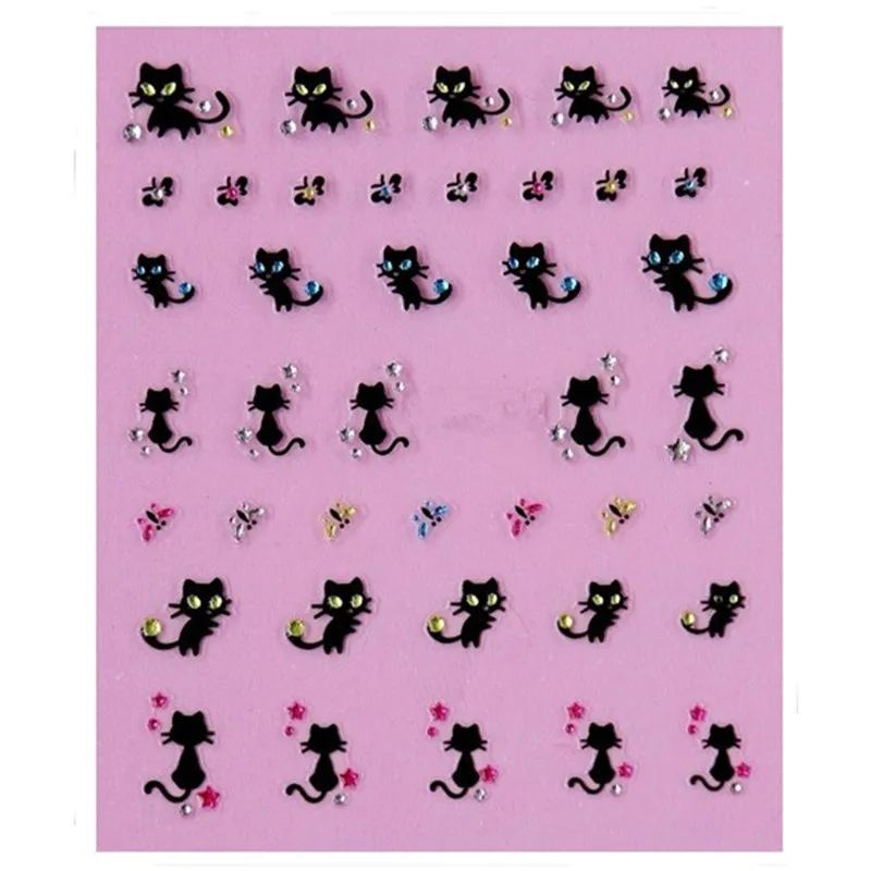 Креативный дизайн 3D наклейка для ногтей наклейки дизайна украшение алмазная