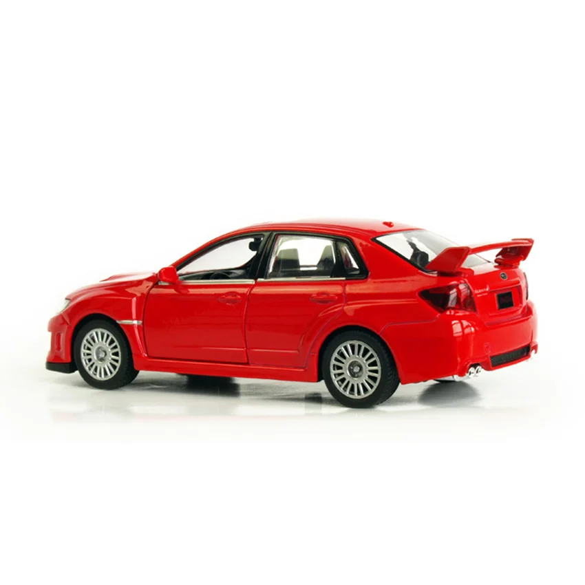 R WRX STI 1:36 игрушечный автомобиль копия авторизованного Оригинального заводского
