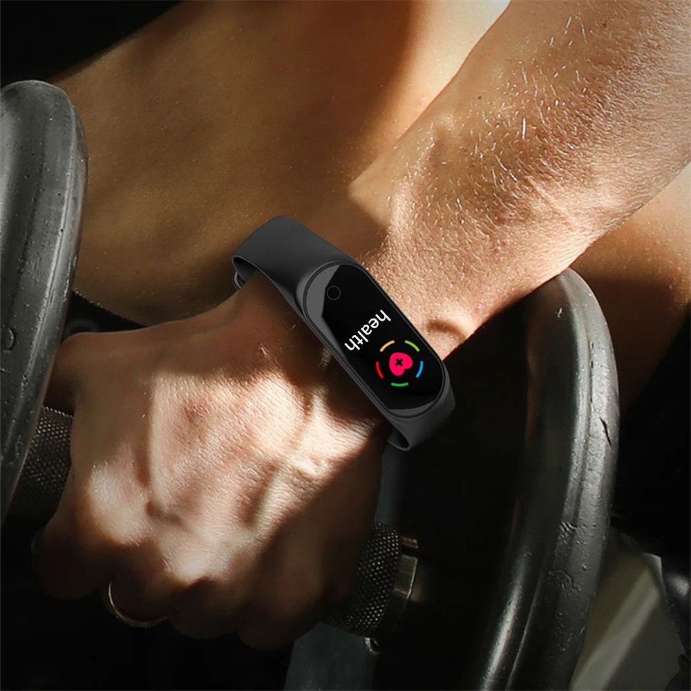 OGEDA Sports Men Smart Watches Pulse Fitness Tracker Watch LED Digital Color Screen Bracelet 30M Waterproof Bluetooth M3S Clock | Наручные