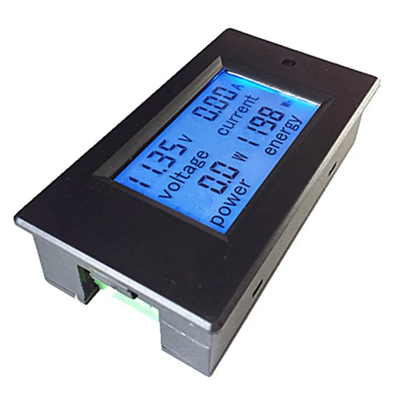 PZEM 051 dc 100 v 100a цифровой вольтметр Амперметр Панель солнечной энергии метр ЖК