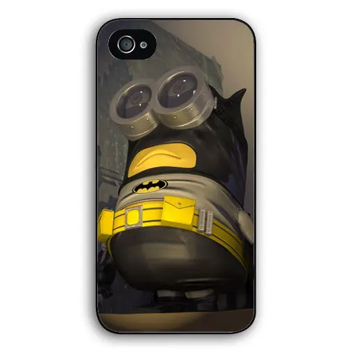 Бэтмен Миньоны чехол для iPhone 4 5s SE 5c 6 s Plus iPod touch 5 Samsung s2 s3 s4 s5 mini s6 s7 края плюс