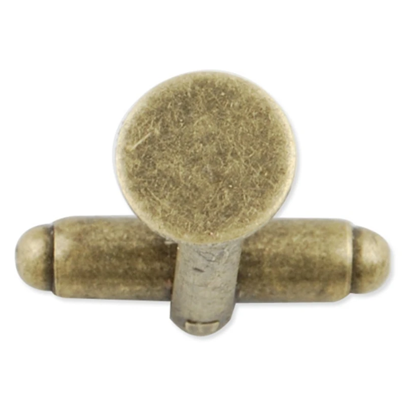 8 мм Новинка античная бронза круглый плоский ободок лоток Кабошон французские