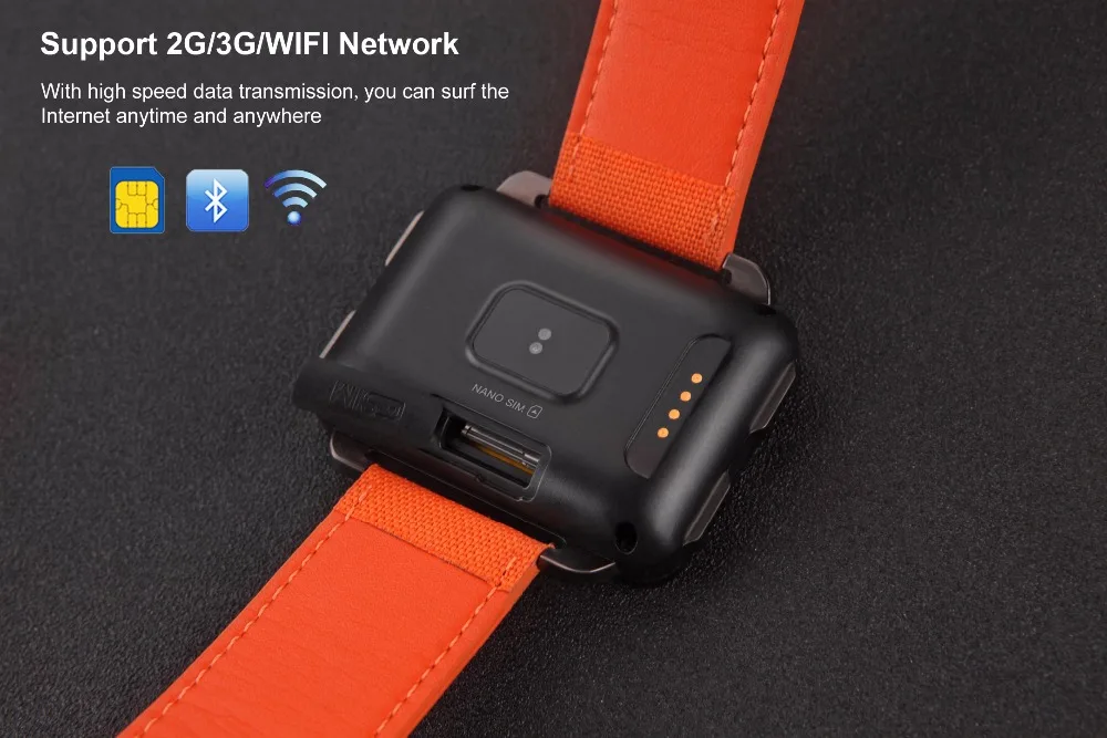 Новое поступление gps Смарт-часы Android 5,1 супер большой экран 1200 мАч литиевая батарея 1 Гб+ 16 Гб Wifi взять видео Pk lem4 pro