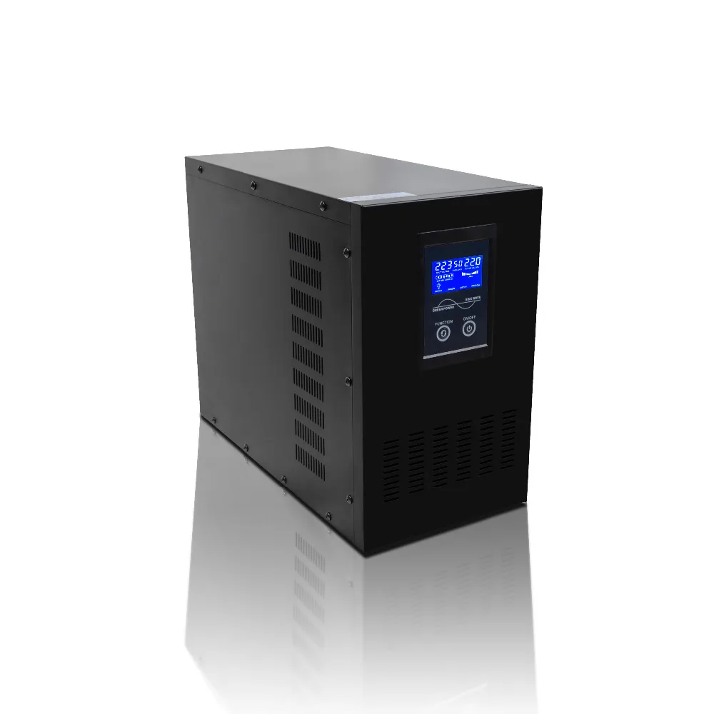ЖК-дисплей 5KVA 5000VA интеллектуальный линейный интерактивный инвертор с