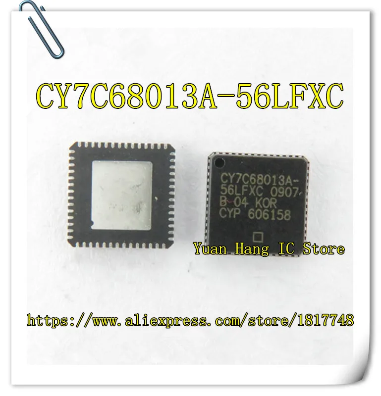 

Free Shipping 5PCS CY7C68013A-56LFXC QFN-56 CY7C68013A-56 CY7C68013A QFN NEW