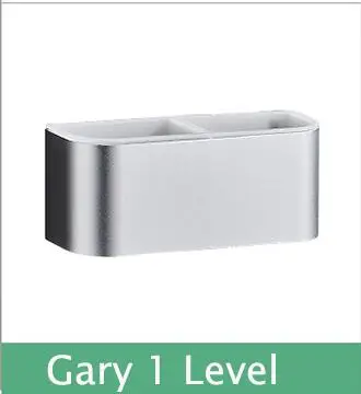 GRAY 1 LEVEL Черный портативный настенный зонтик стойка сплошной цвет зонтик стойка-держатель для хранения для дома и офиса зонтик держатель - Цвет: GRAY 1 LEVEL