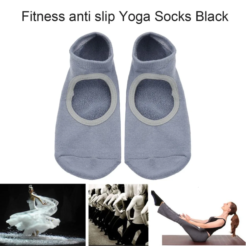 1 пара мужские и женские спортивные носки для йоги противоскользящие Дышащие