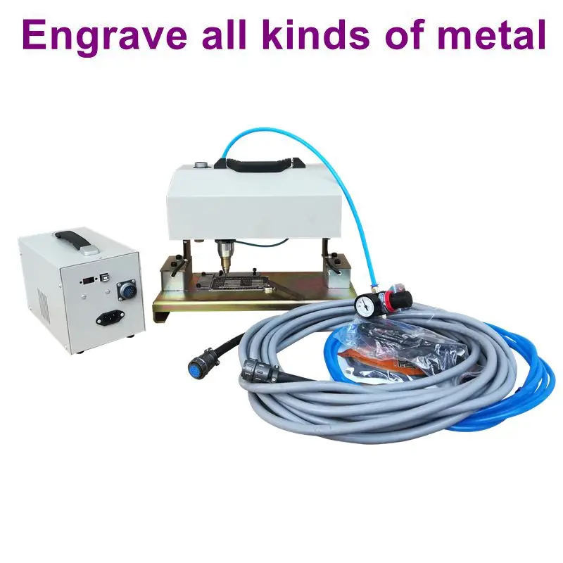 Metal nameplate engraving machine vin number Portable Dot Peen Marking Machine steel needle engraver Price 18090