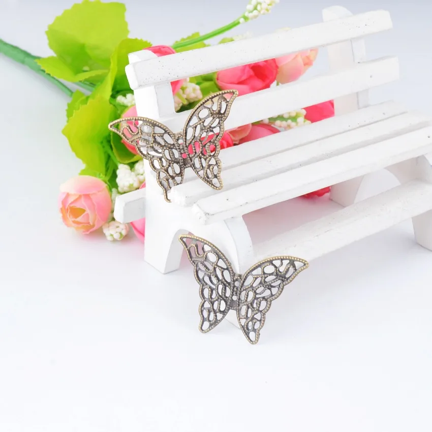 Бесплатная доставка Розничная торговля 10 с бронзовой филигранью под старину