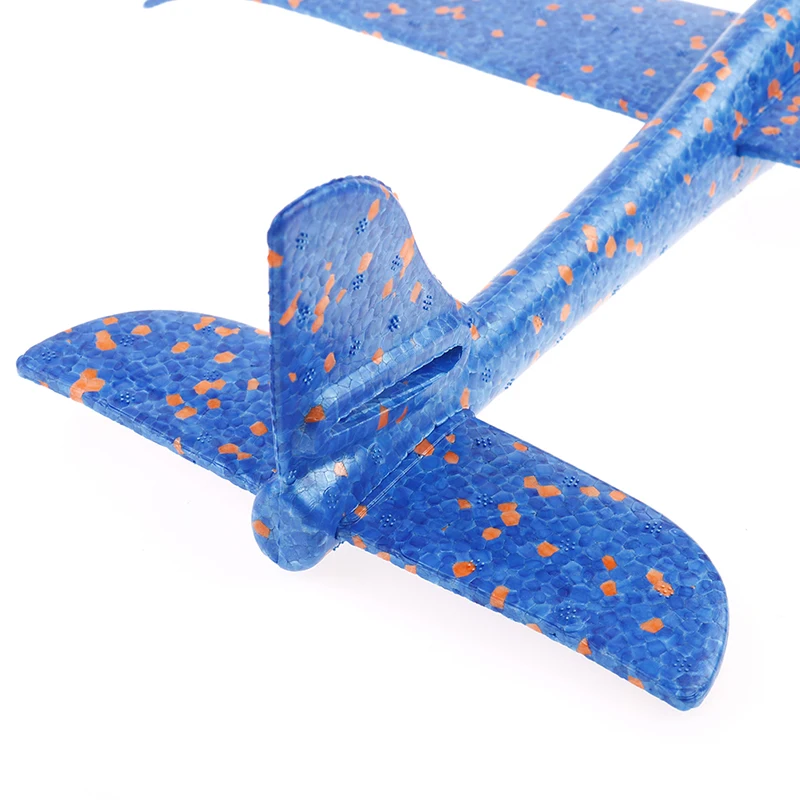 

1pcs For Children Airplane Made Of Foam Plastic Epp Hand Launch Free Fly Glider Aircraft Hand Throw The Plane Model Toys Gift