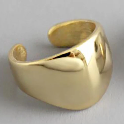 Gold BITWBI 1 шт. уникальные 925 серебряные серьги-клипсы модные простые серьги-манжеты для ушей клипсы без пирсинга для женщин ювелирные изделия подарок - Цвет камня: Gold