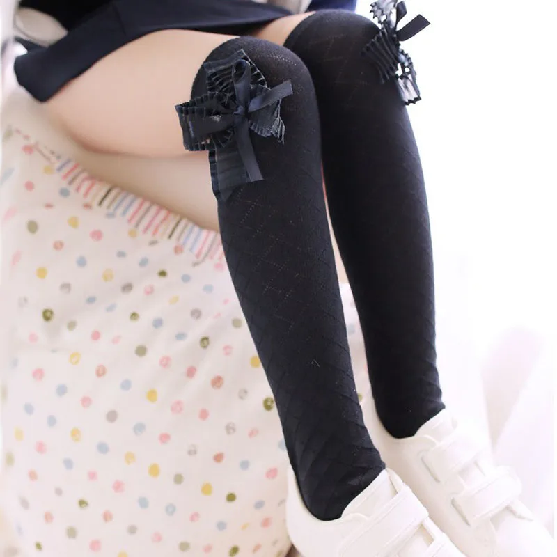 Новинка модные милые кружевные Хлопковые гольфы для маленьких девочек чулки с