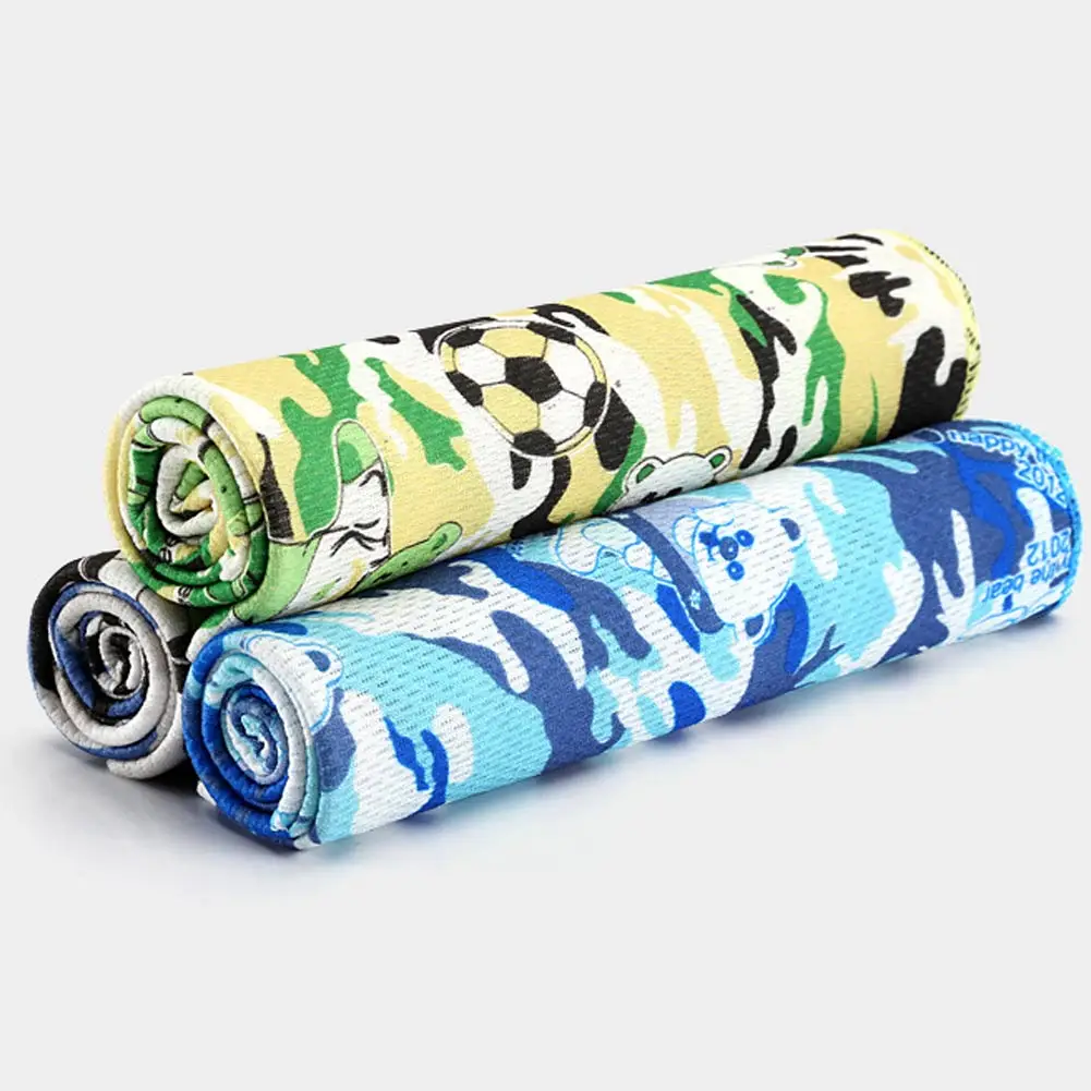 Охлаждающее полотенце мгновенное рельефное Шейное оголовье шарф для фитнеса