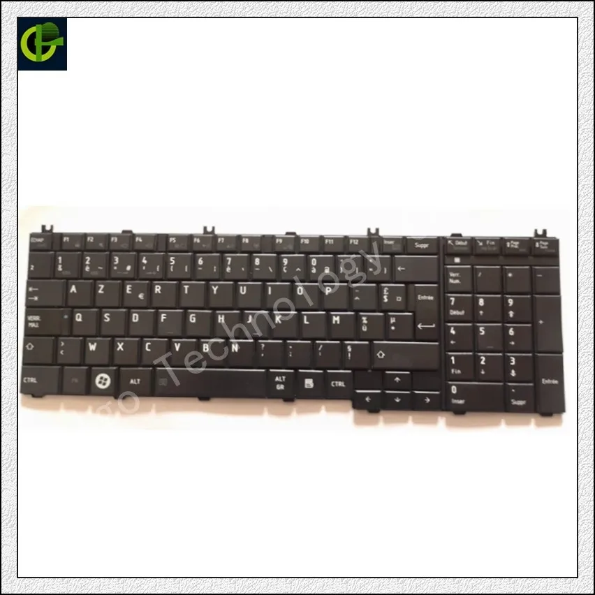 Французская клавиатура Azerty для toshiba Satellite V114362DK1 0KN0-Y37FR01 H000027770 9Z.N4WGQ.00F NSK-TN0GQ 0F