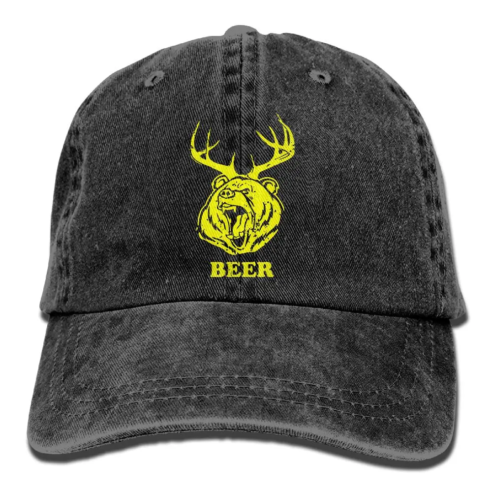 SAMCUSTOM beer 3D креативные вымытые джинсовые шапки Осенние Летние мужские и женские