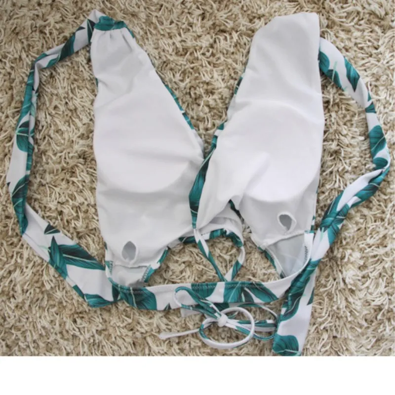 Купальник Бандаж Бикини 2018 сексуальный крест пуш-ап пляжный купальник женский