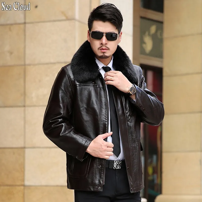 Бесплатная доставка осенне-зимняя одежда 4х 5xl 6xl 7xl кожаная куртка с большим