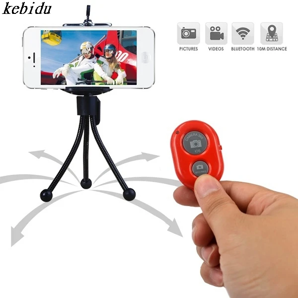 Kebidu 2015 WIFI беспроводной Bluetooth дистанционный затвор камера селфи Автоспуск для iPhone